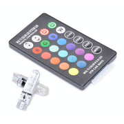 T10 RGB 5050 LED Bulb 12V-5W with Remote Control