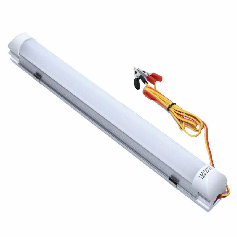 T8 LED - 30cm / 12V - 9W with Clips