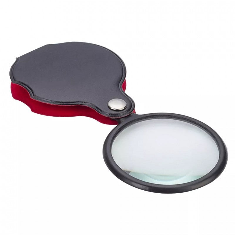 Hand Magnifying Glass with Case MG-86034
