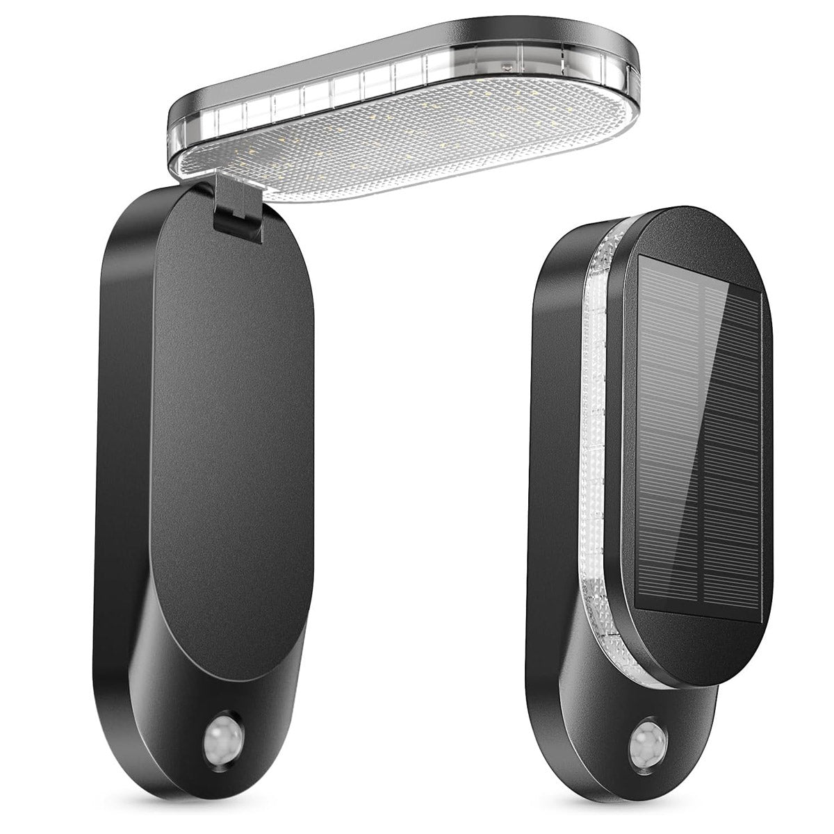 Foldable Solar LED Lamp with Motion Sensor - Wall Light for Sidewalks and Paths, ClassLights