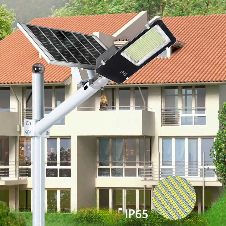 Solar LED Lamp 500W, Remote Control and Accessories included - Neutral White, ElectroAZ