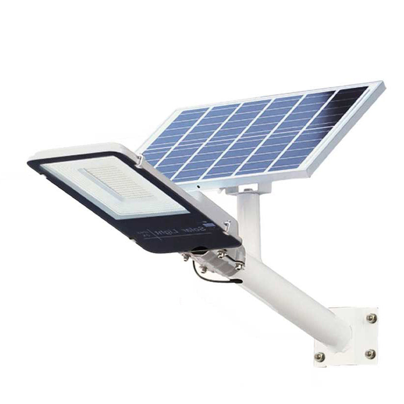 300W LED Solar Lamp, Remote Control and Accessories included - Neutral White, ElectroAZ