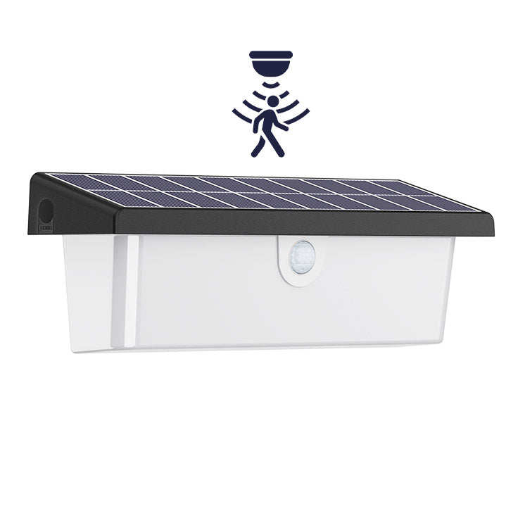 LED Solar Outdoor Wall Lamp, Motion Sensor, Ambient Mode, 2200 mAh Battery, 20W, ClassLights