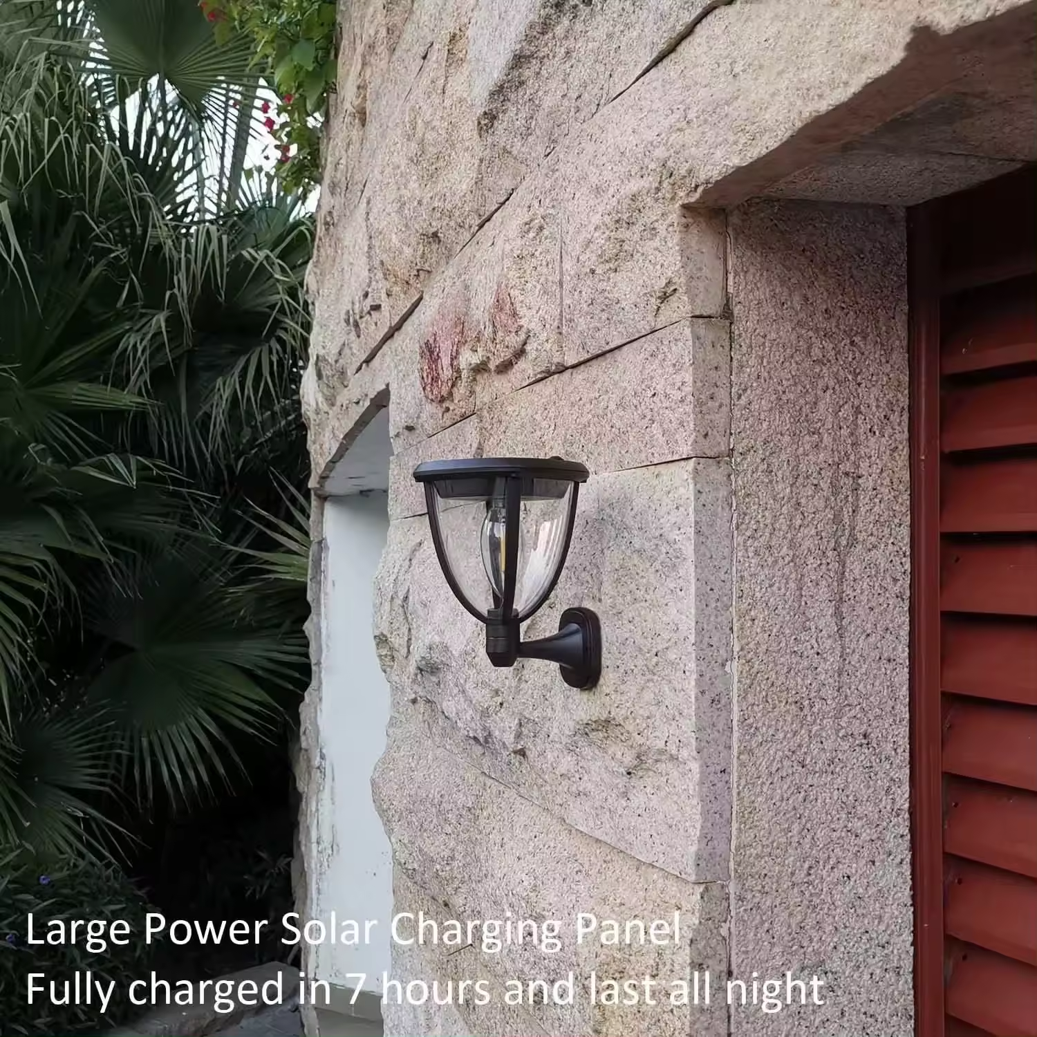 Set of 2 ClassLights 3-in-1 LED Solar Wall Lights with 3 Mounting Accessories, Ideal for Paths, Walls, and Fences