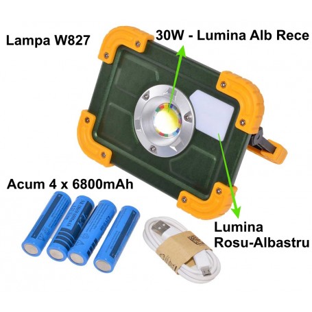 W827 Work Light with 30W COB LED