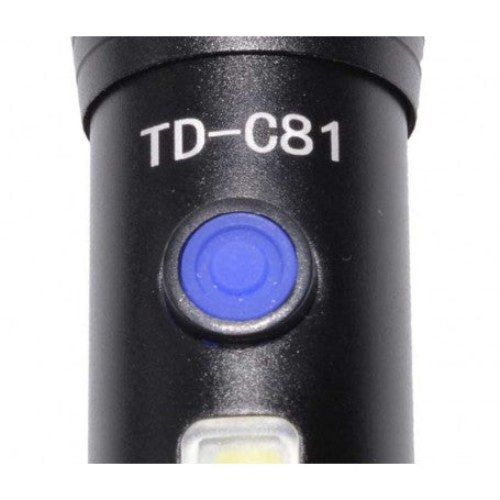 Rechargeable Flashlight and Zoom 3W TD-C81