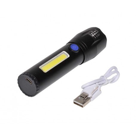 Rechargeable Flashlight and Zoom 3W TD-C81
