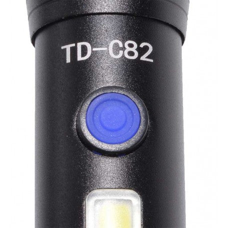 Rechargeable Flashlight with Zoom 5W TD-C82