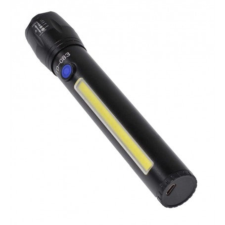 Rechargeable Flashlight with Zoom 7W TD-C83