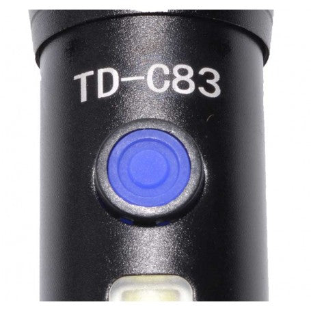 Rechargeable Flashlight with Zoom 7W TD-C83