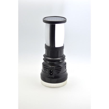 Solar Rechargable Flashlight Lantern 220V