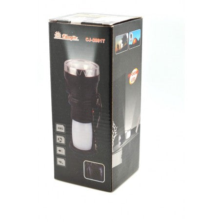 Solar Rechargable Flashlight Lantern 220V
