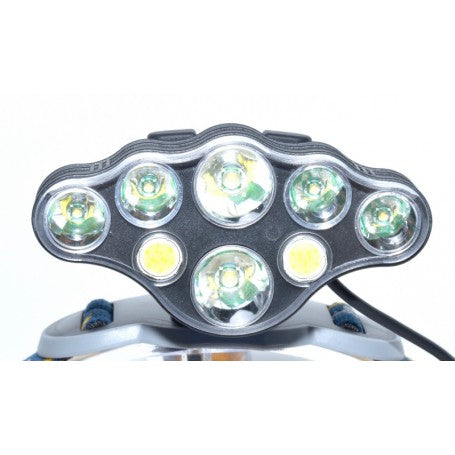 Headlamp 8 LEDs and 8 Modes