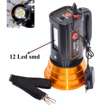 500W+12 LED Laser Flashlight T4