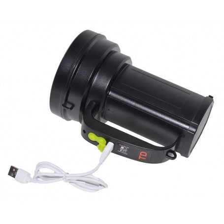 100W LED Flashlight with 3 Modes + Battery