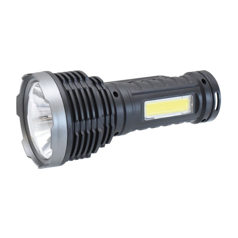 LED Flashlight 4 Modes with Rechargeable Battery and COB LED SL-02
