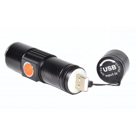 XPG-R5 Ultra LED Flashlight USB Rechargeable