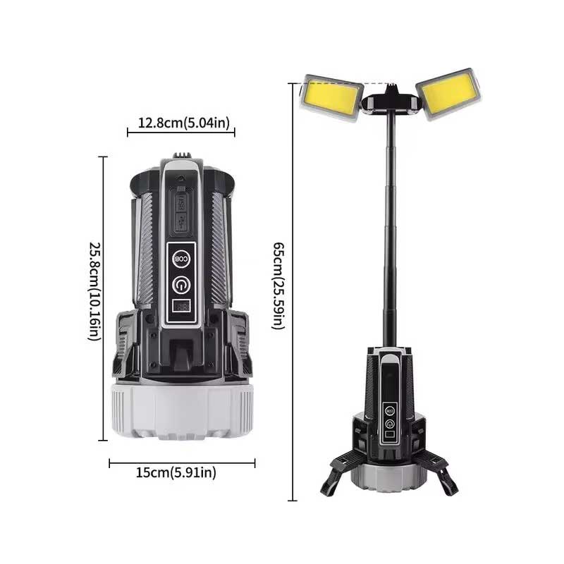 Classlights 3-in-1 Multifunctional Premium LED Flashlight, 2500lm