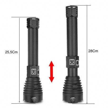 Professional LED Flashlight XHP90
