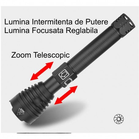 Professional LED Flashlight XHP90