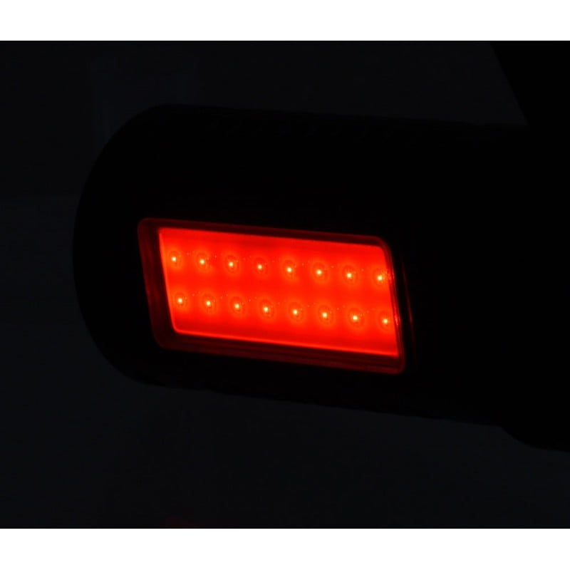 Red-White LED Flashlight with Rechargeable Battery XS-520