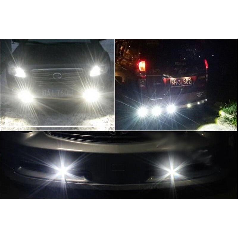 White + Amber 23mm / 12V LED, 5730, 2 Pcs/Set