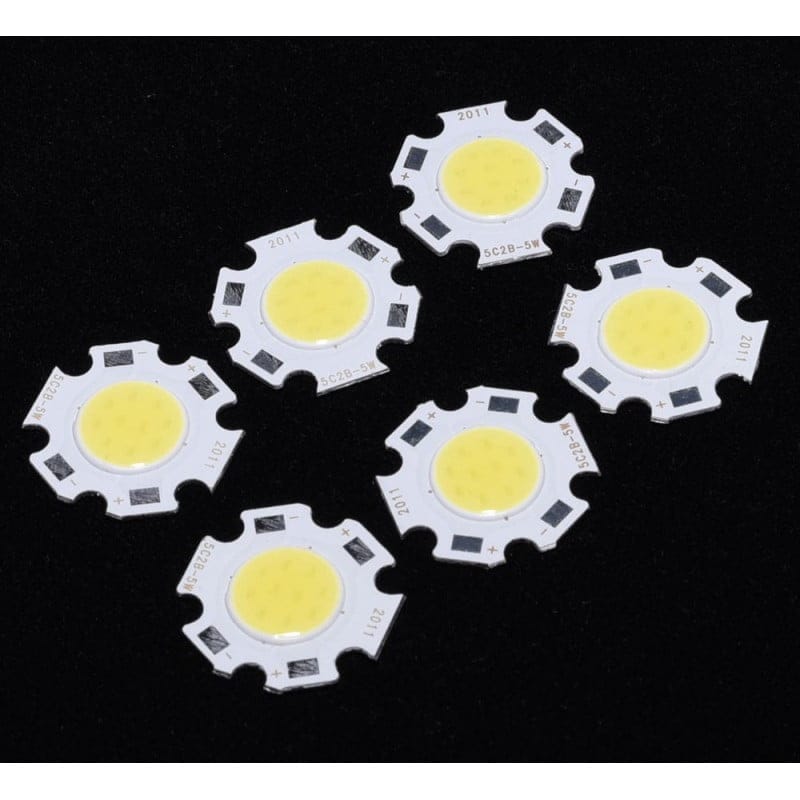 7W 11mm COB LED, Cool White