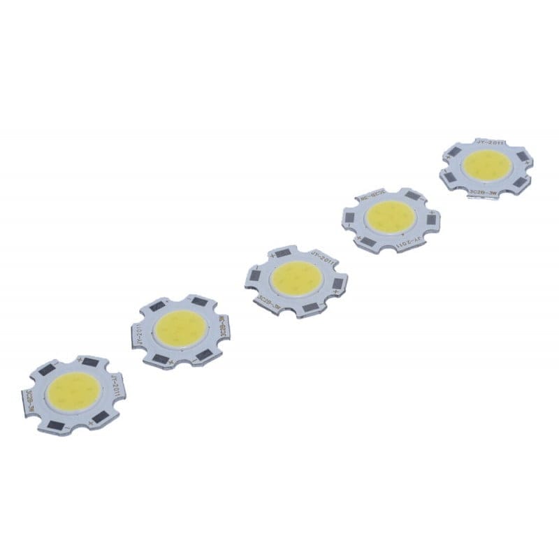 7W 11mm COB LED, Cool White