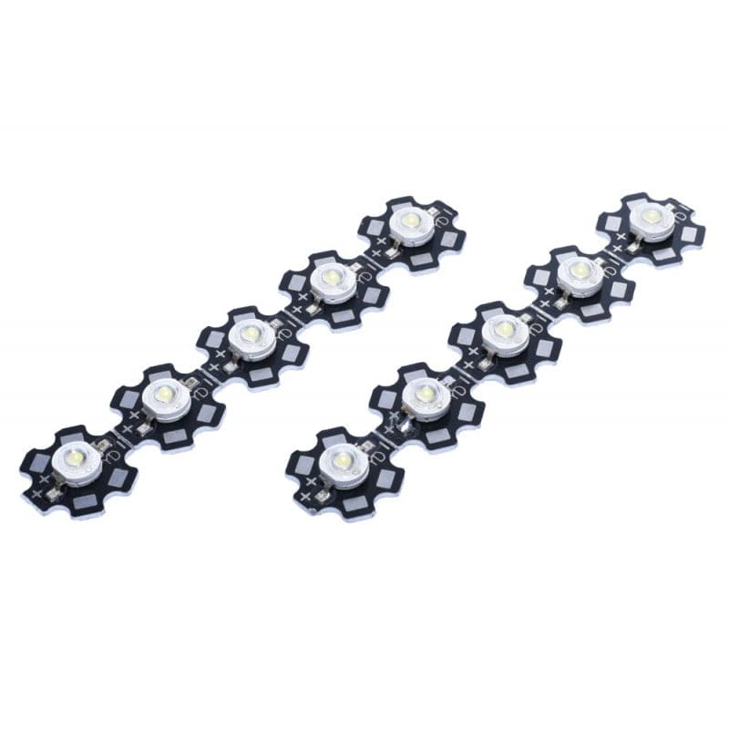 Green SMD LED with Aluminum Radiator, 3W