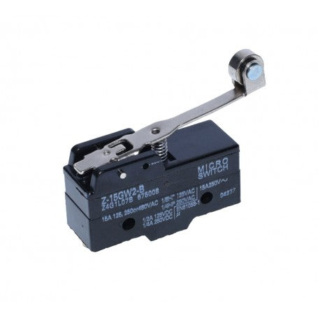 Z15 Limit Switch with 63mm Long Rod and 11mm Roller, 15A, 250V AC Voltage