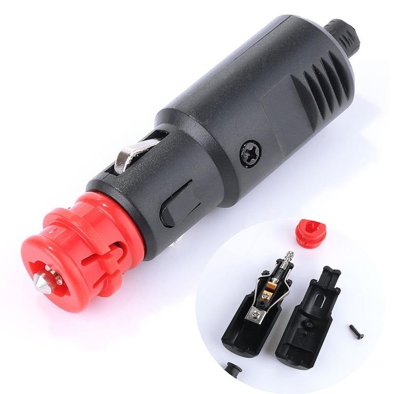 Male Car Cigarette Lighter Plug 12-24V