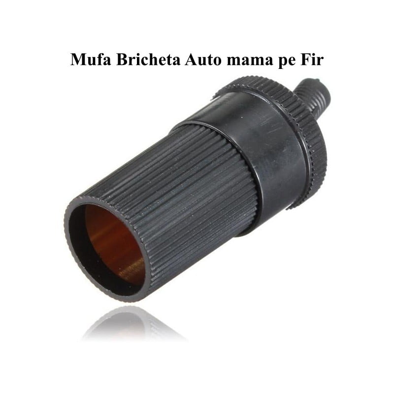 Female Car Cigarette Lighter Socket with Wire