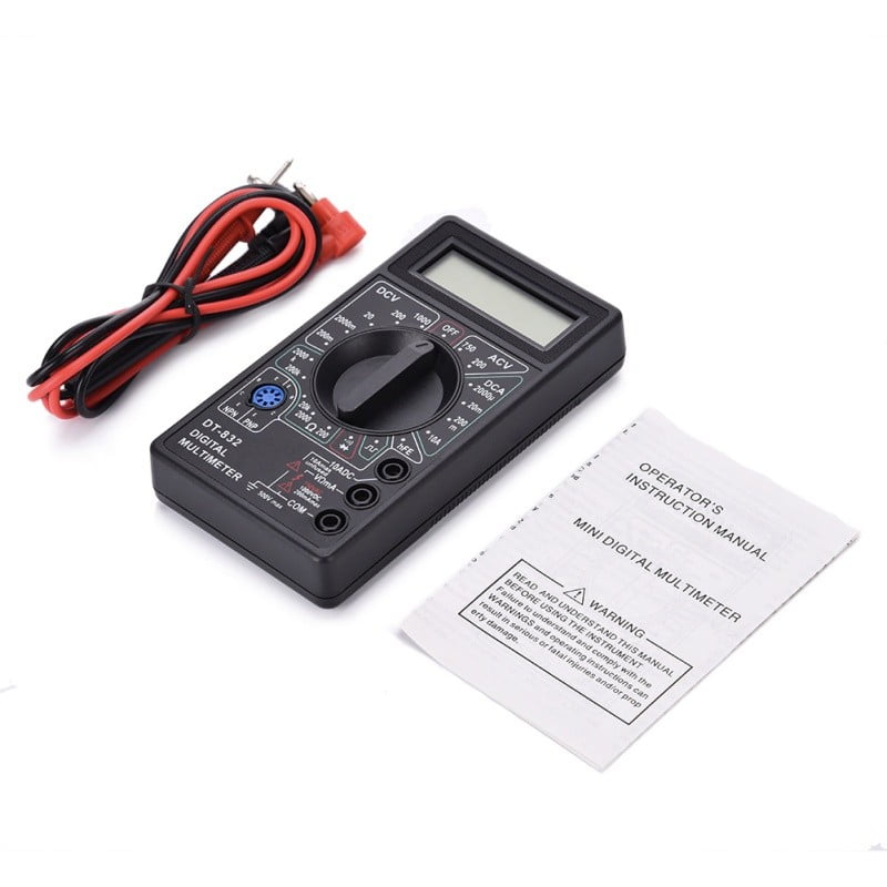 Digital Multimeter with Buzzer DT-832