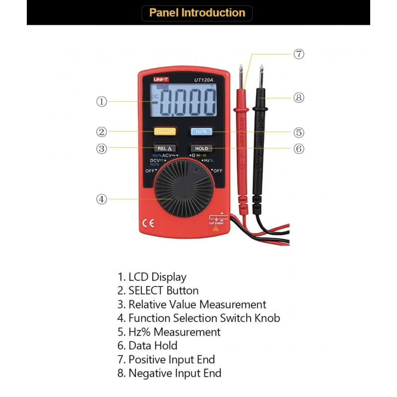 Smart Multimeter with Auto-ranging