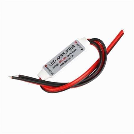 Single-Color LED Mini-Amplifier with Wires