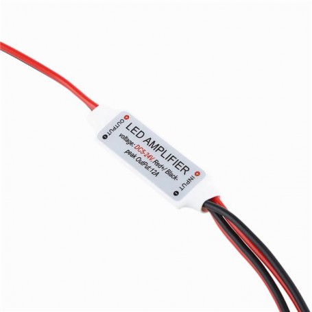 Single-Color LED Mini-Amplifier with Wires