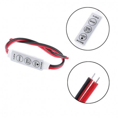 Mini Controller for Single Color LED Strip