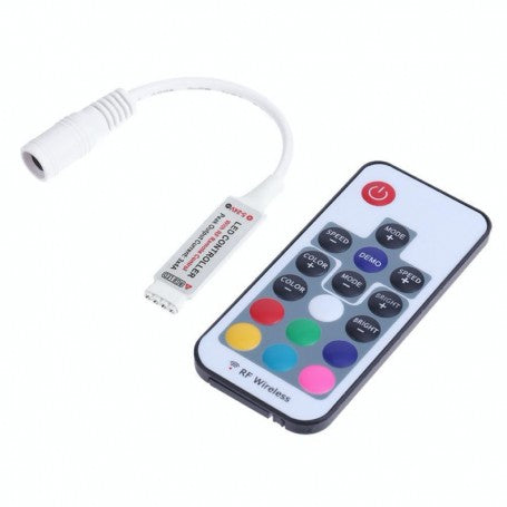 Mini Wireless RGB Controller 17 Keys RF 4 Wires