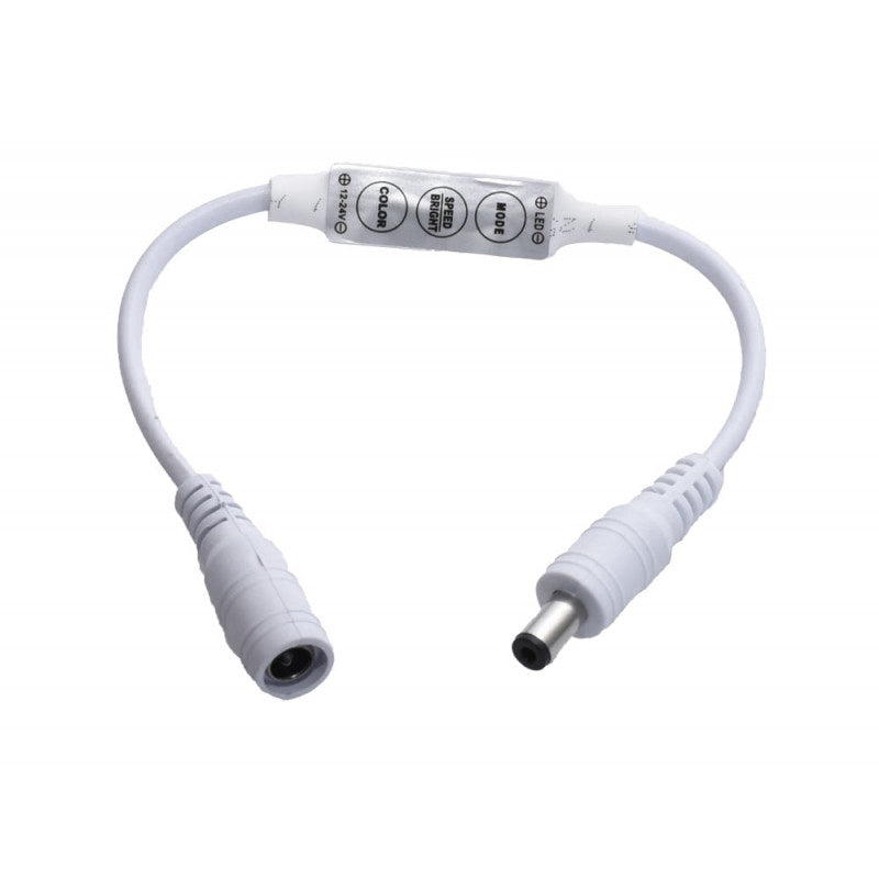 Single-Color LED Mini-Controller with DC Plug