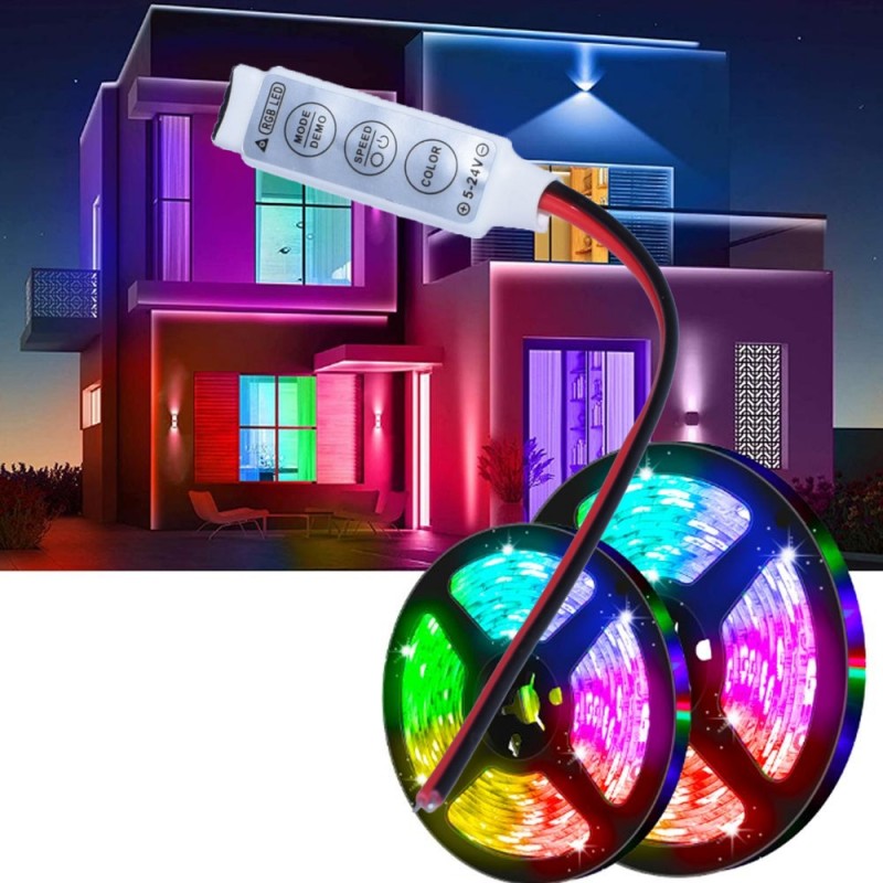 Mini-Controller RGB LED Strip, Wired