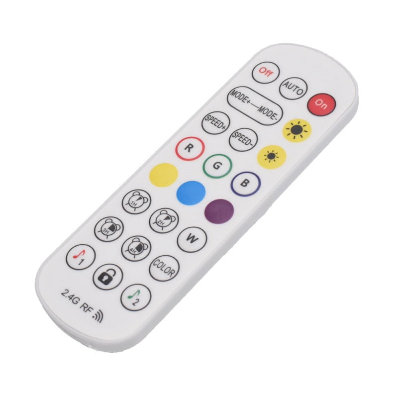Mini-Controller RGB LED with 24 Keys, 2 Outputs and Magic Smart, 144W