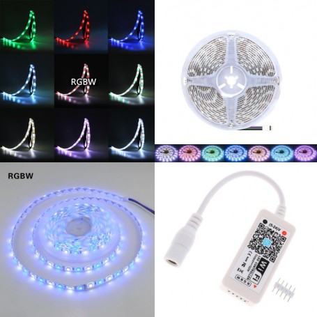 RGBW LED Mini-Controller with Wi-Fi 5-24V