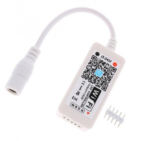 RGBW LED Mini-Controller with Wi-Fi 5-24V