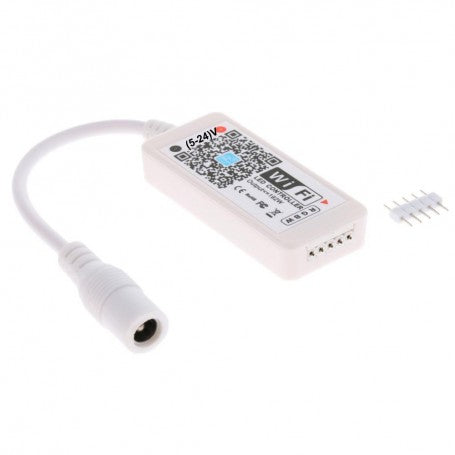RGBW LED Mini-Controller with Wi-Fi 5-24V