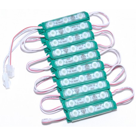 LED Module, 20 Pcs, 220V, Green