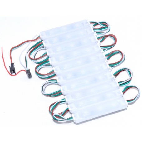 LED Module Group, Set of 20 pcs, 12V, RGB