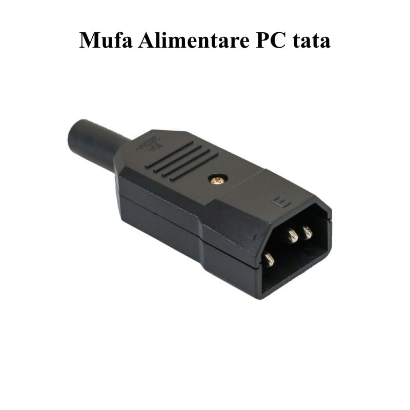 PC Power Plug Male on Wire