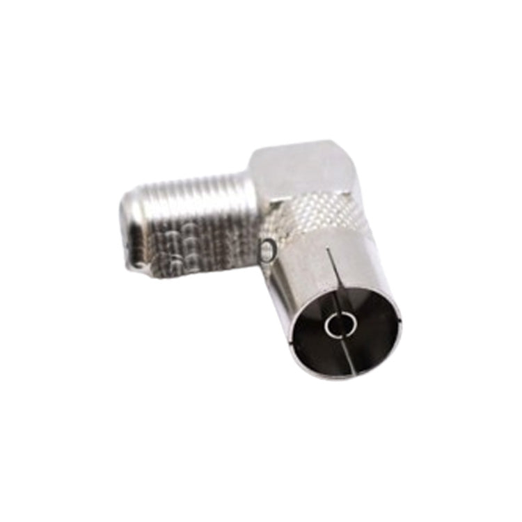 TV Plug Mama Metal to F Elbow 90°