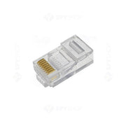 Set of 100 Plastic UTP CAT6 Plugs
