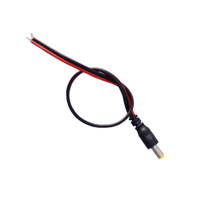 DC Power Plug 2.1/5.5MM Male with 30cm Cable